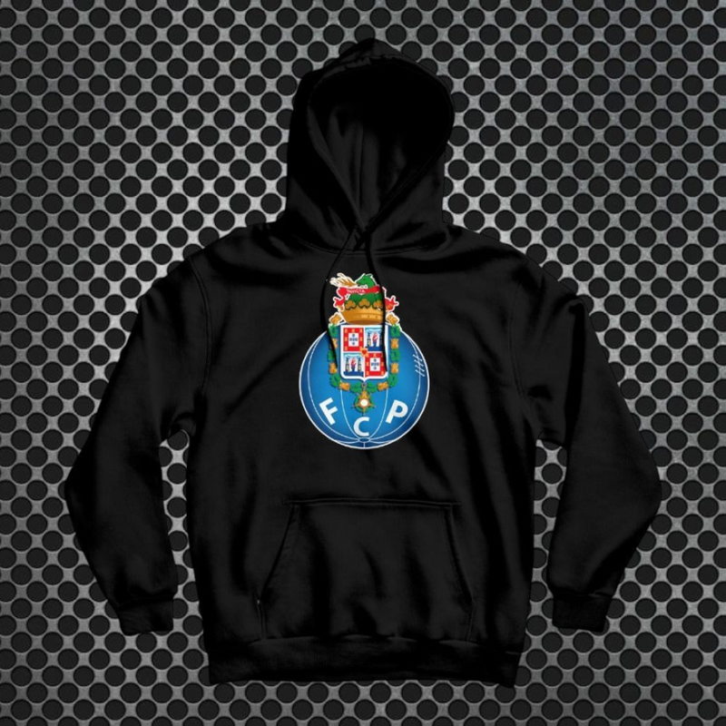 Porto - Sweat-shirt com capuz - Preta