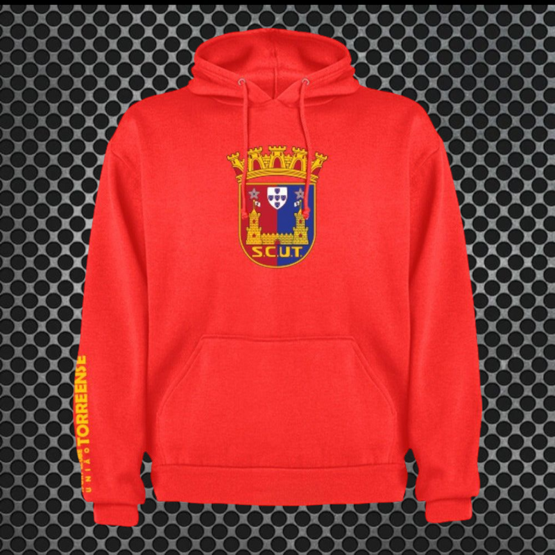 Torreense - Sweat-shirt com capuz - Vermelha