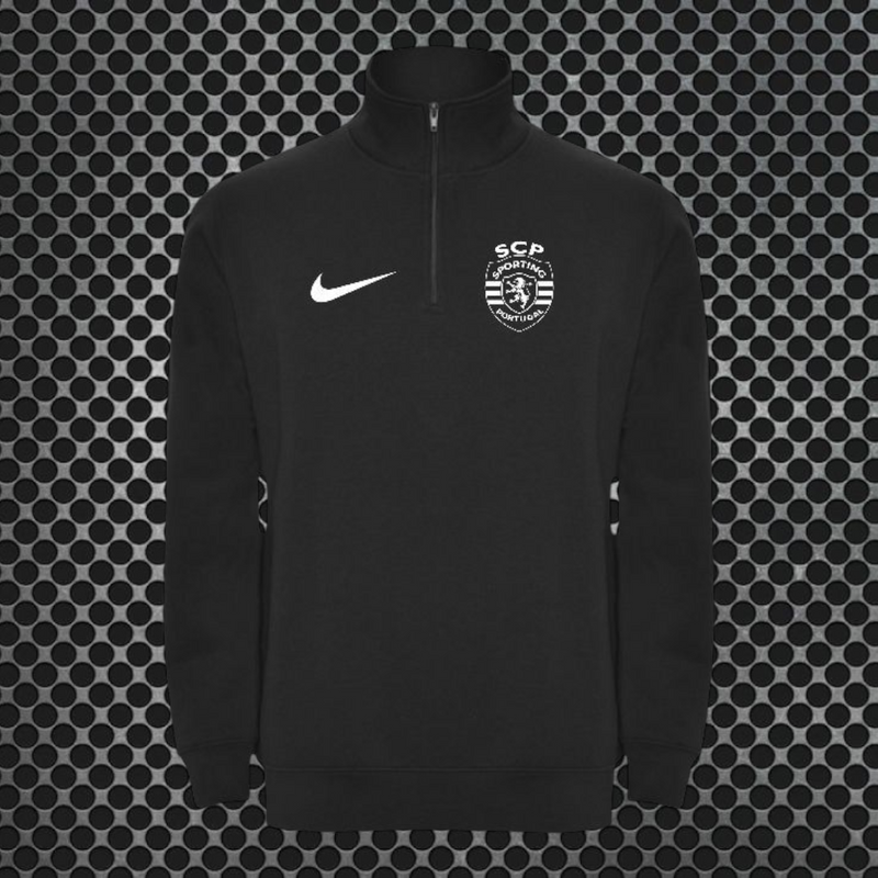 Sporting - Sweat - Shirt com meio fecho e gola alta Ref. 1109 - 02