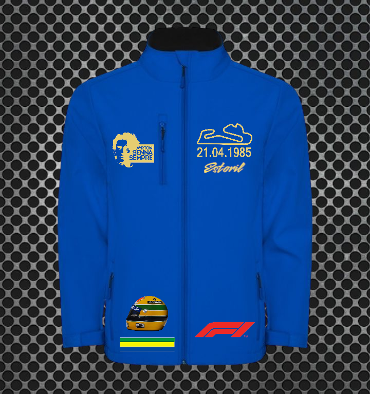Ayrton Senna - Soft Shell de duas camadas - Ref 6436