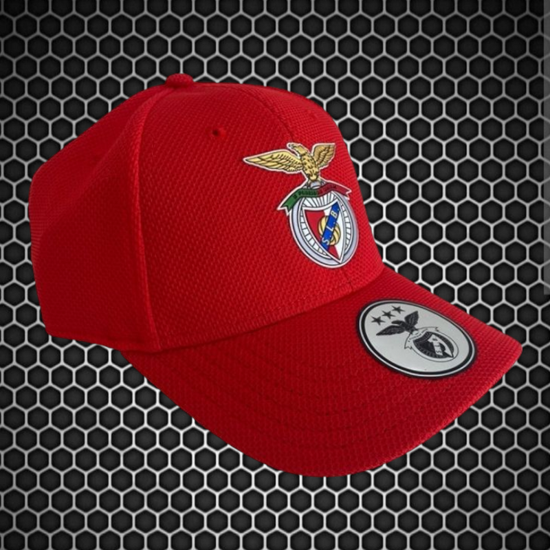 Benfica - Boné Premium vermelho com logo PVC adulto