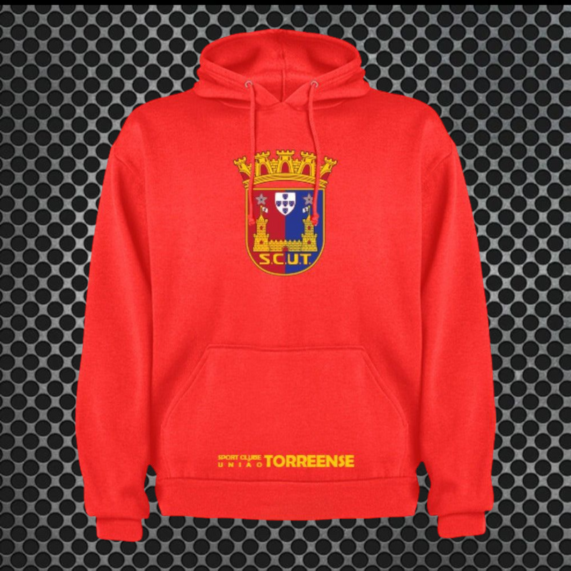 Torreense - Sweat-shirt com capuz - Vermelha