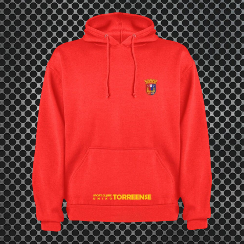 Torreense - Sweat-shirt com capuz - Vermelha