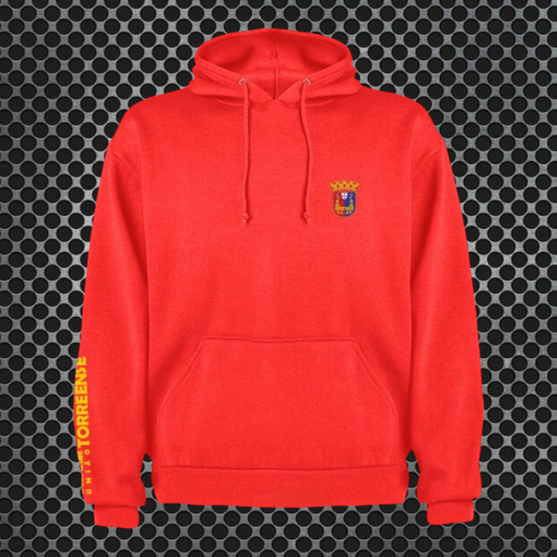 Torreense - Sweat-shirt com capuz - Vermelha