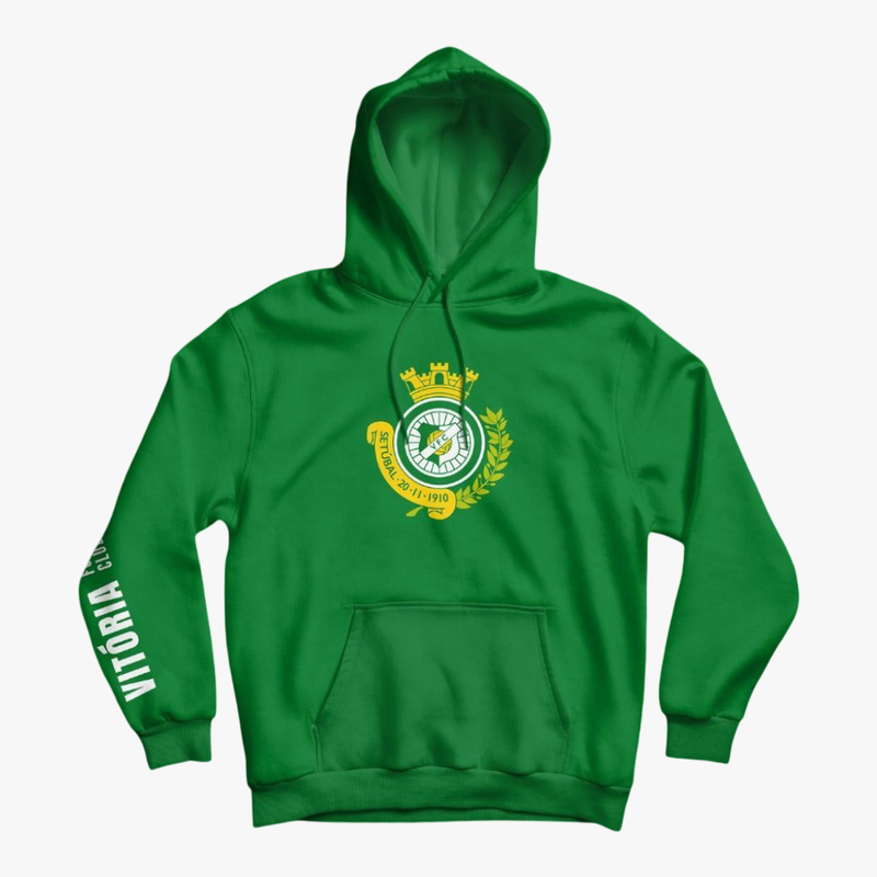 Vitória - Sweat-shirt com capuz - Verde