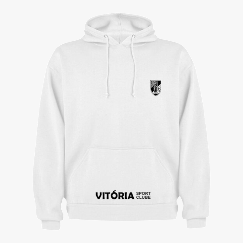 Vitória - Sweat-shirt com capuz - Branca