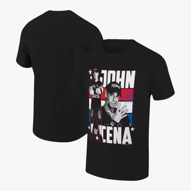 John Cena - T-shirt Preta