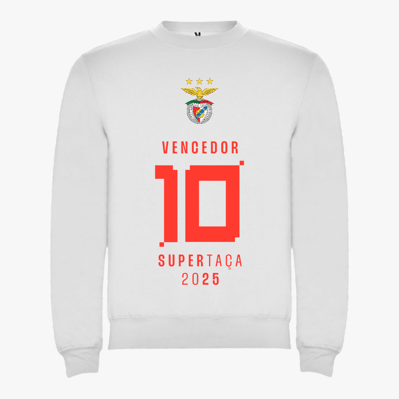 Benfica - Sweat-shirt - Branca