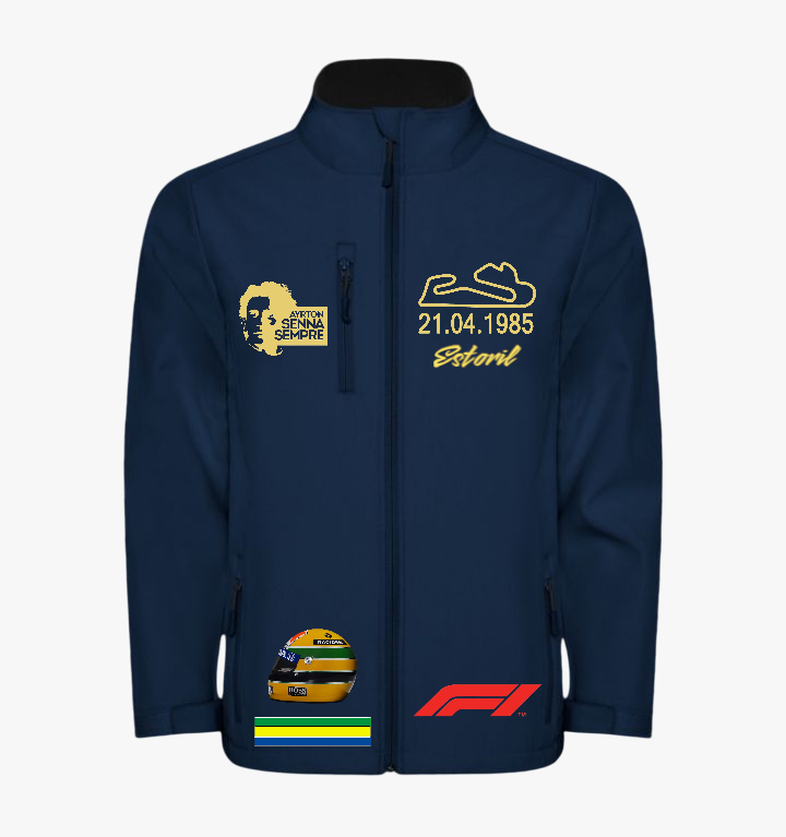 Ayrton Senna - Soft Shell de duas camadas - Ref 6436