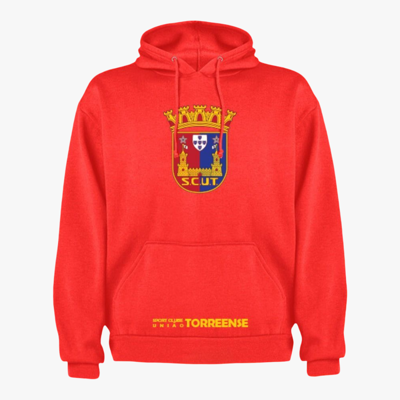 Torreense - Sweat-shirt com capuz - Vermelha