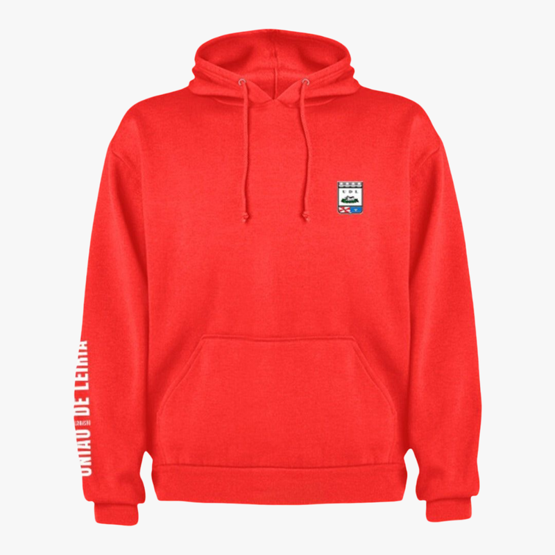 União de Leiria - Sweat-shirt com capuz - Vermelha