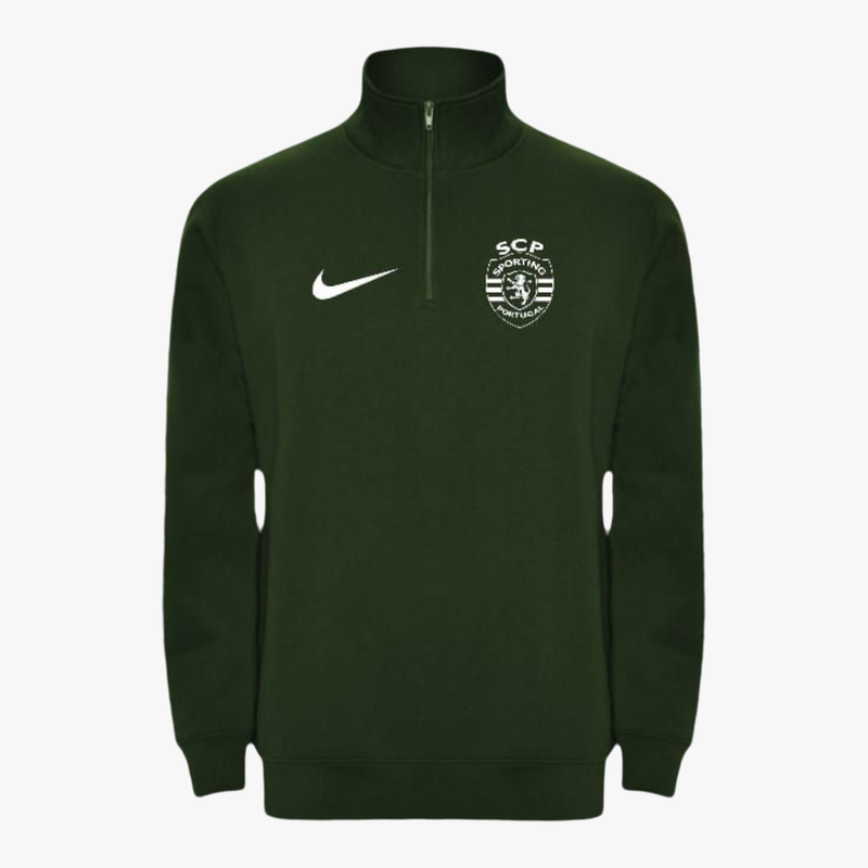 Sporting - Sweat - Shirt com meio fecho e gola alta Ref. 1109 - 56